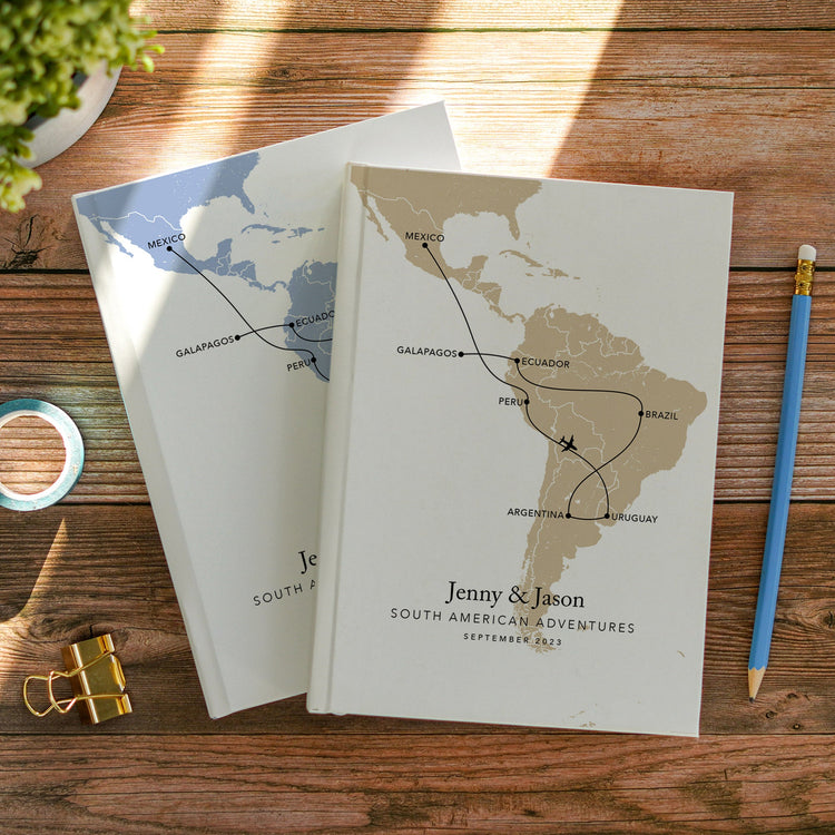 Custom Map Journals