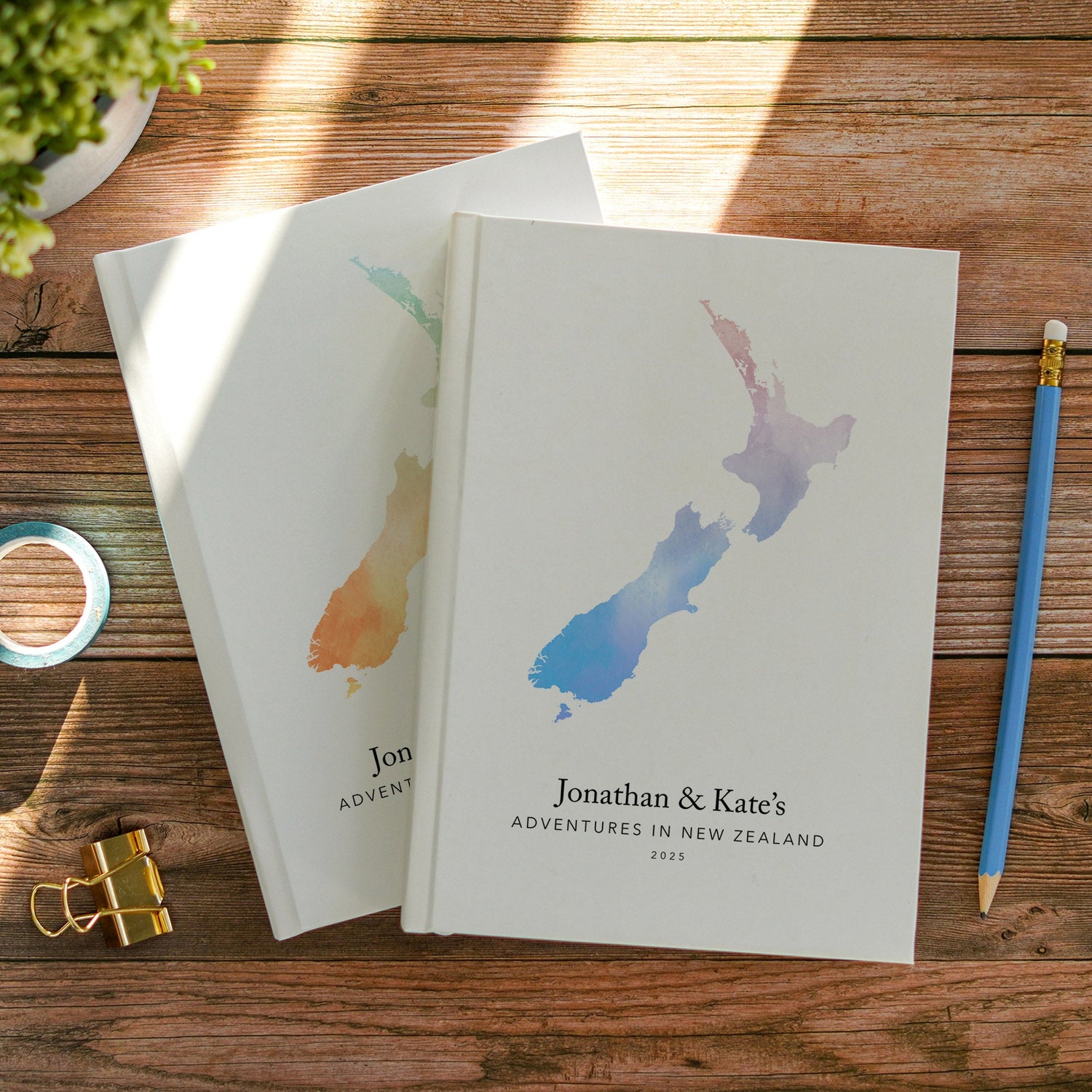 Watercolour Map Journals