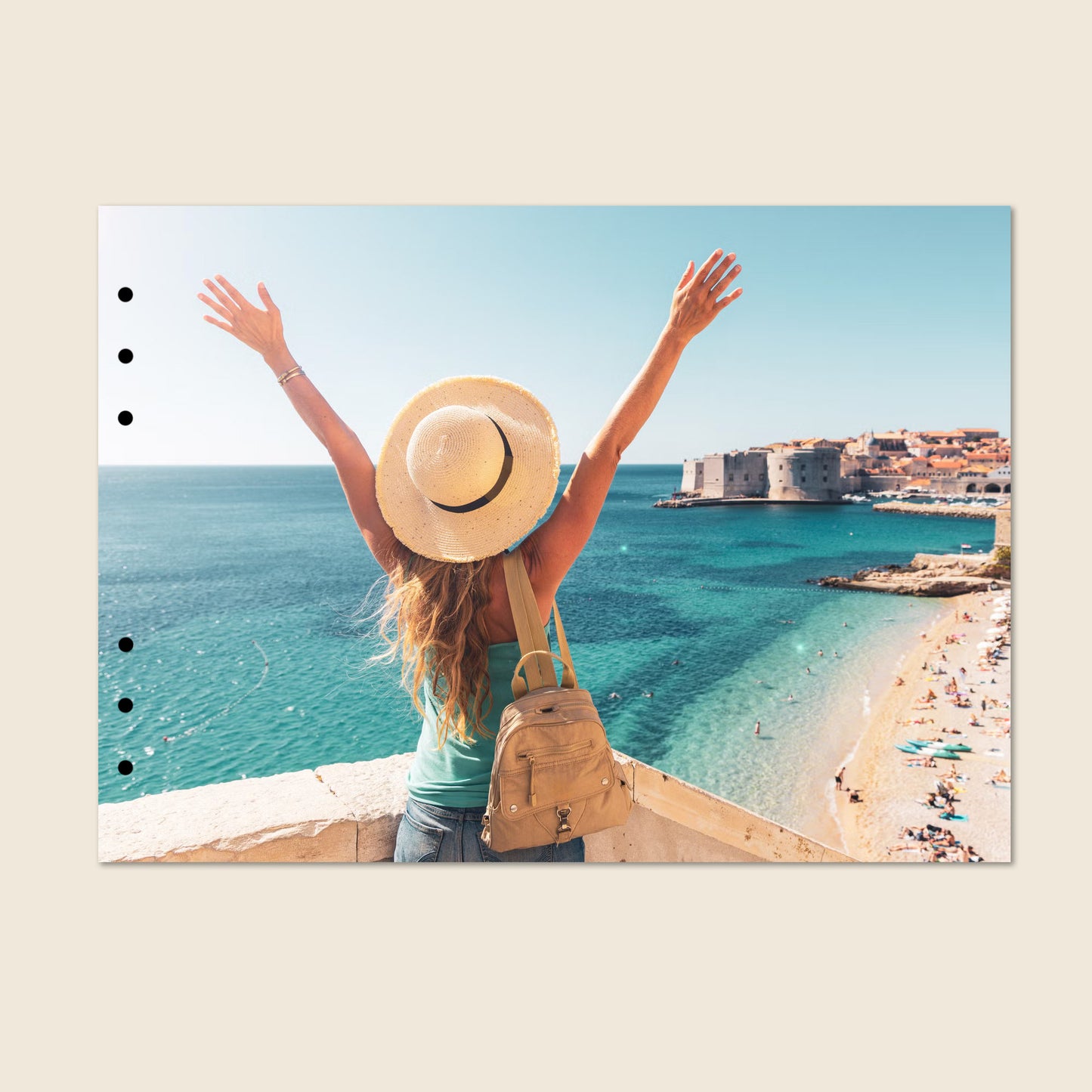 A4 Landscape HD Inkjet Photo Book Binder Pages