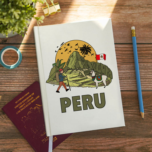 Peru Notebook Illustrated Travel Journal Series