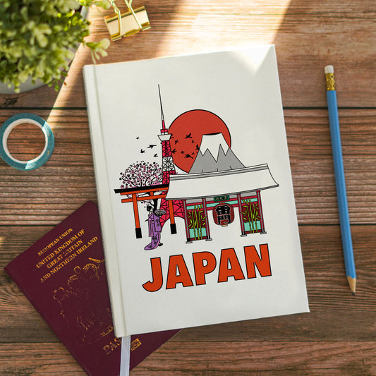 Japan Notebook Illustrated Travel Journal Series