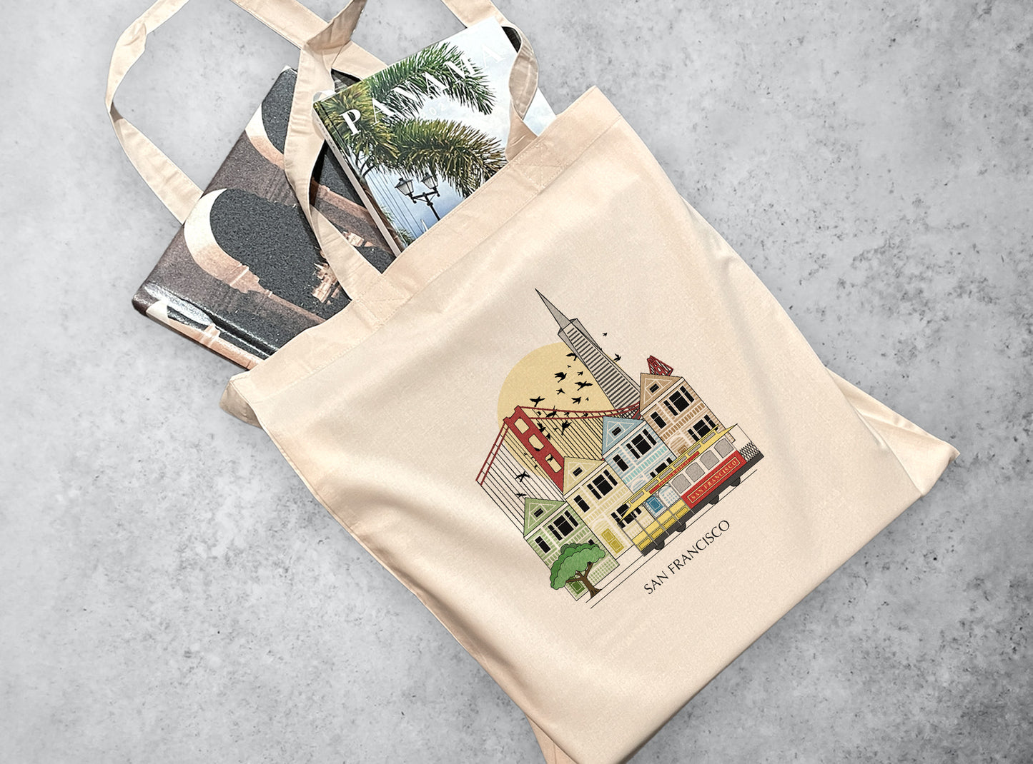 San Francisco California Personalised Tote Bag