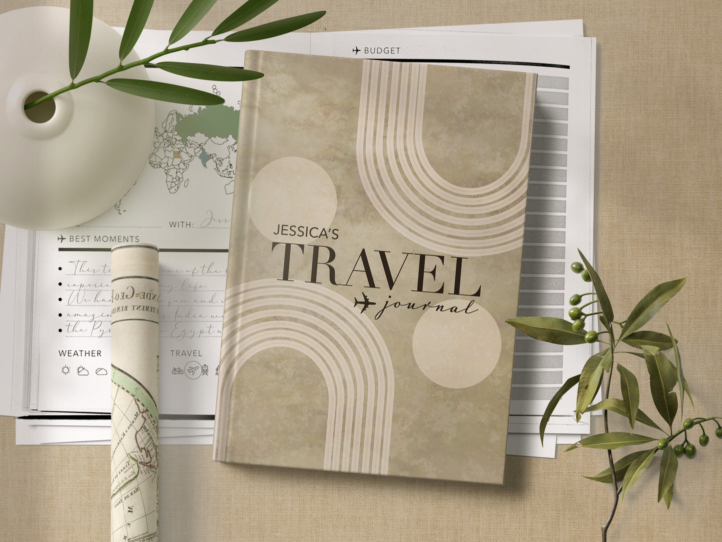 U Personalised Travel Journal