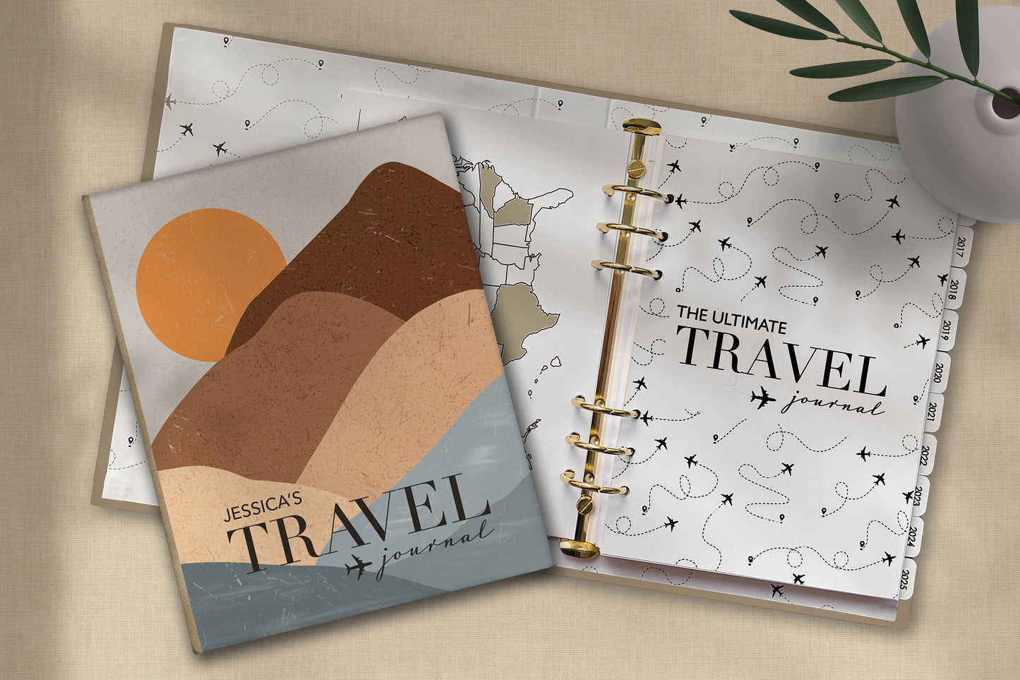 Copy of Copy of Ultimate Travel Journal Binder - Dunes