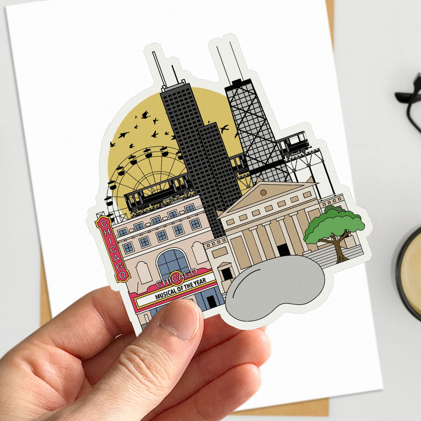 Chicago Travel Stickers