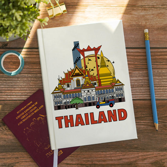 Thailand Notebook Illustrated Travel Journal Series