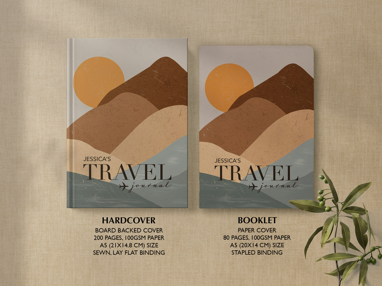 Abstract Personalised Travel Journal