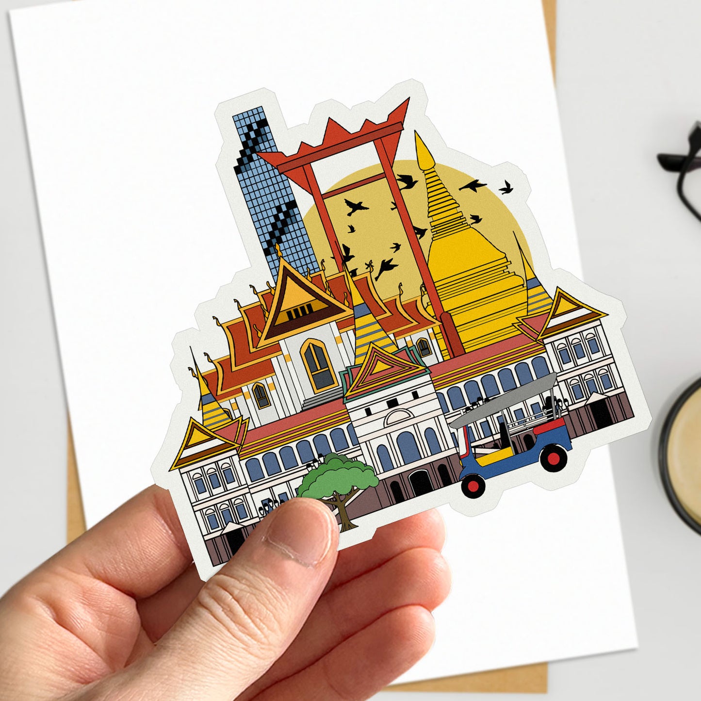 Bangkok Travel Stickers