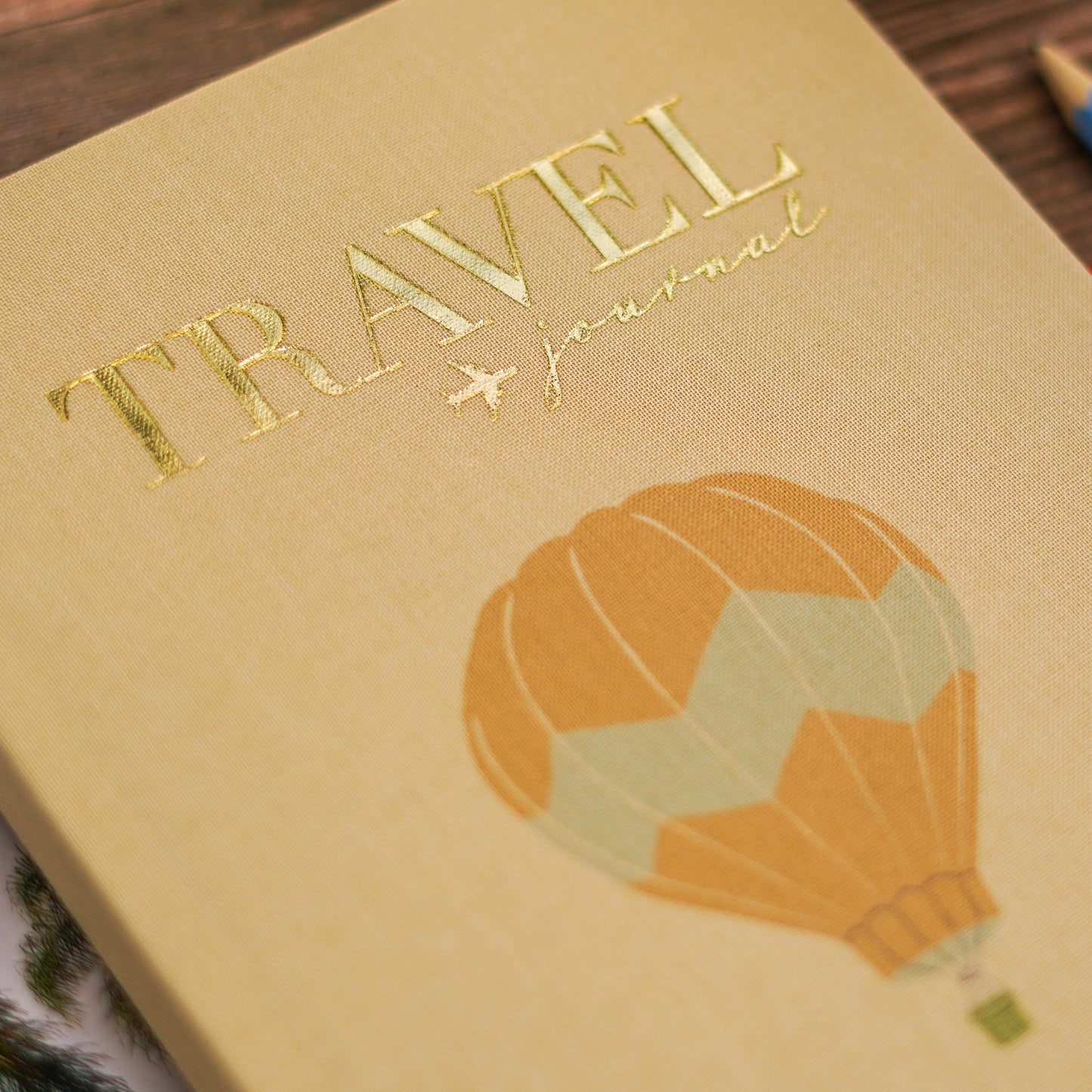 Luxury Hot Air Balloon Personalised Travel Journal