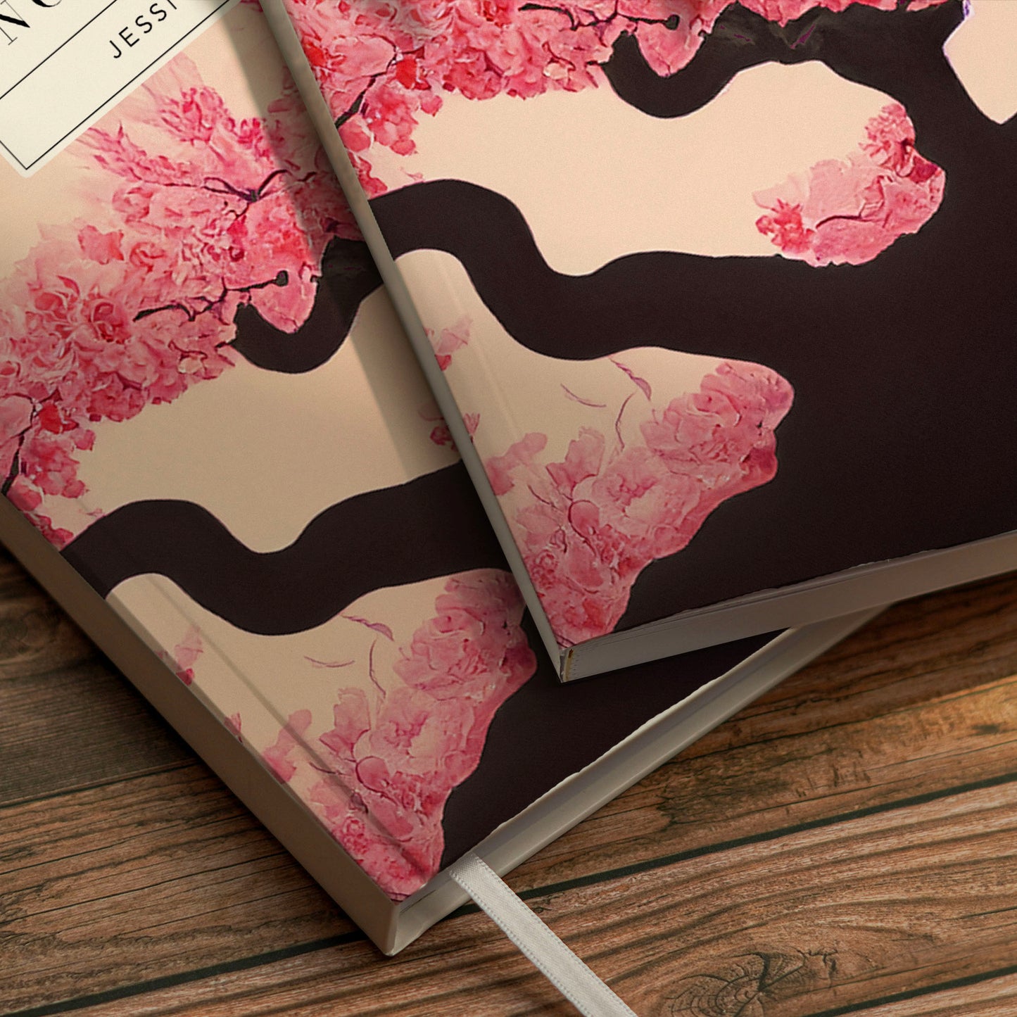 Cherry Blossom Luxury Personalised Notebook/Diary/Journal