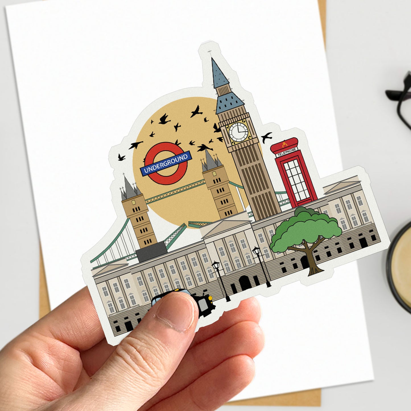 London Travel Stickers