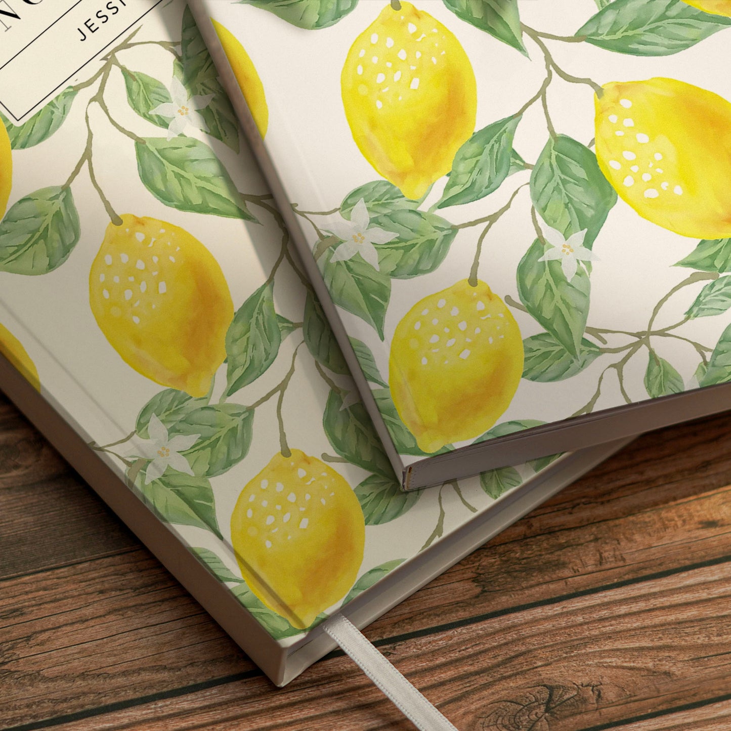 Lemons Luxury Personalised Notebook/Diary/Journal