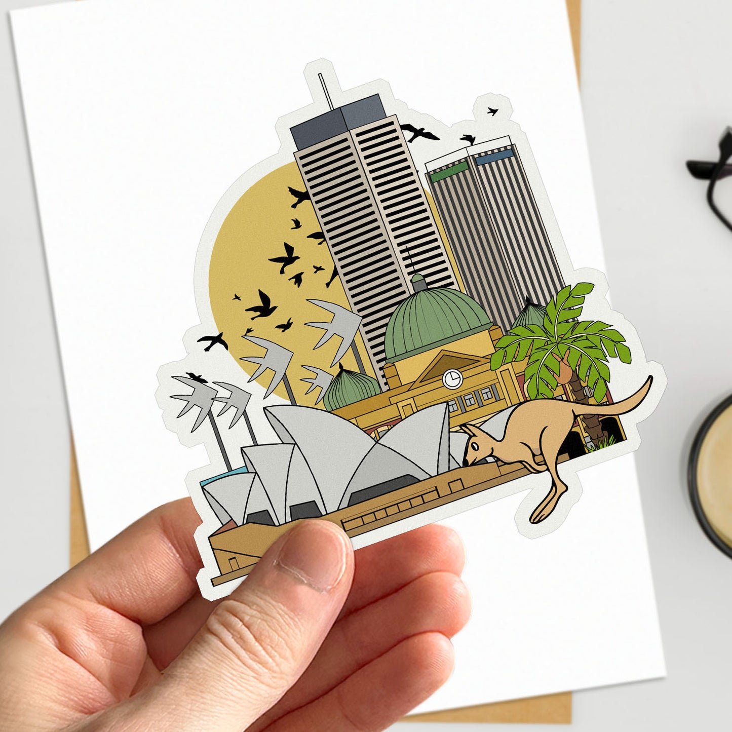 Australia Travel Stickers