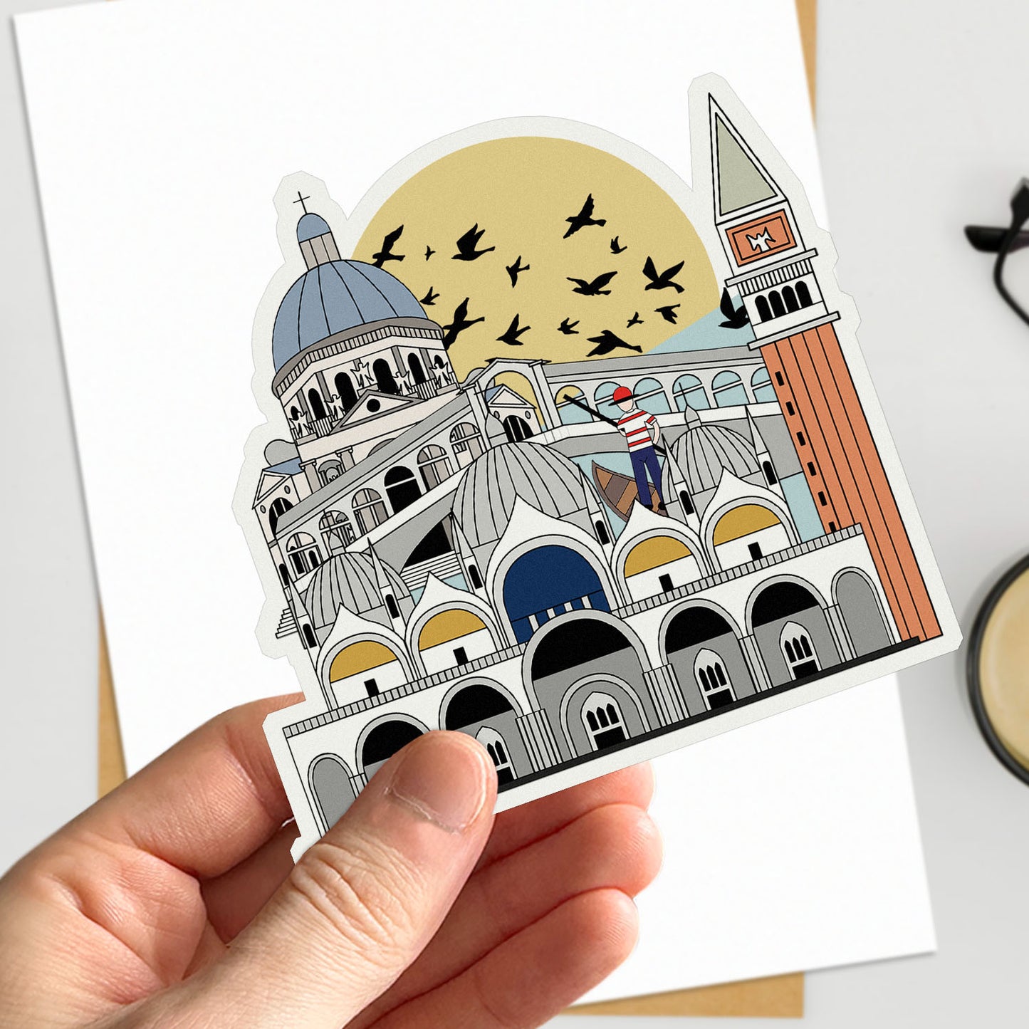 Venice Travel Stickers