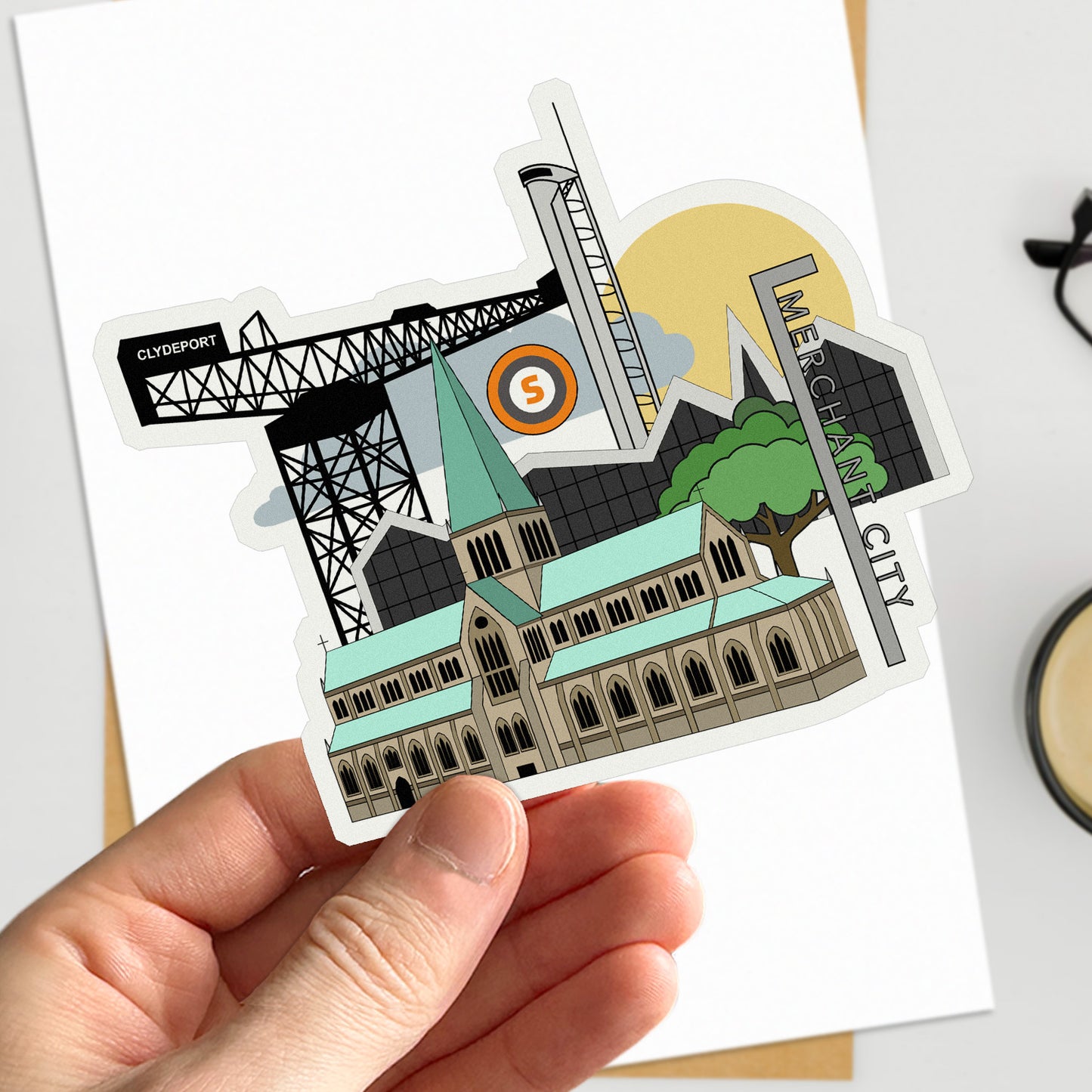 Glasgow Travel Stickers