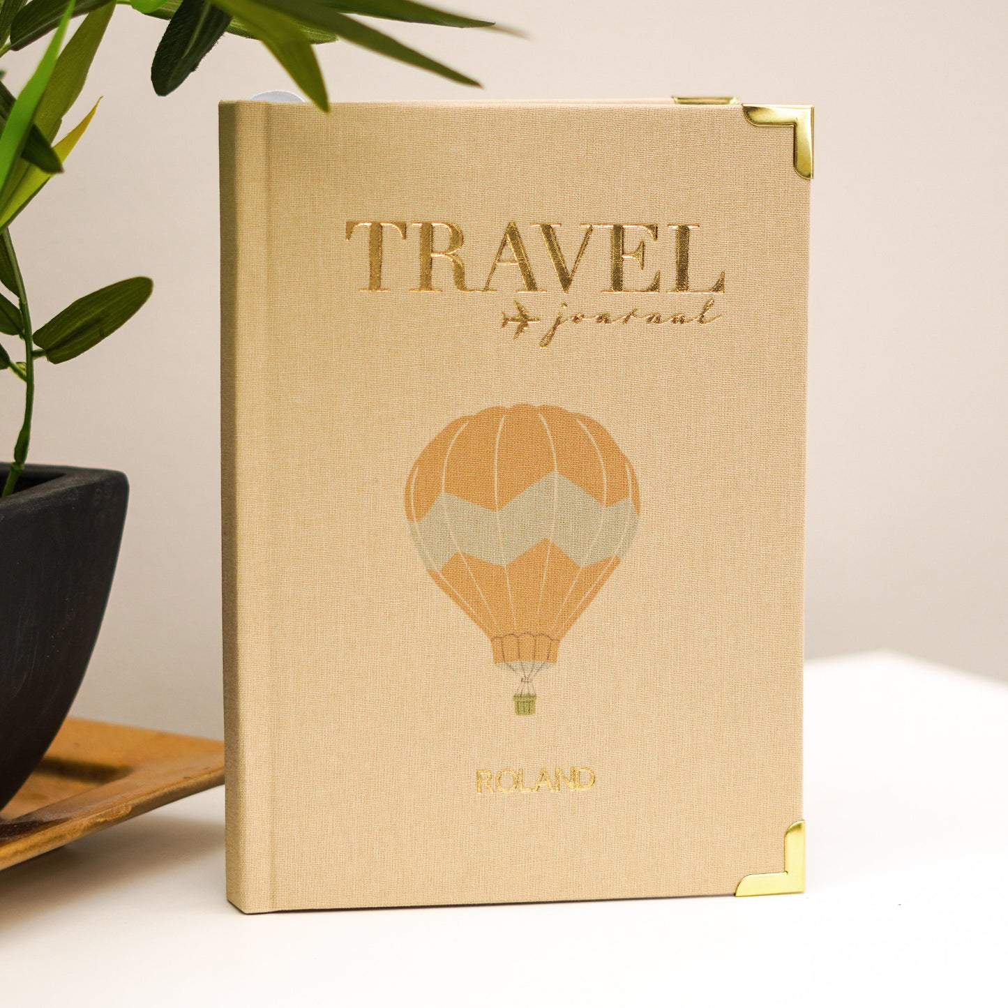 Luxury Hot Air Balloon Personalised Travel Journal