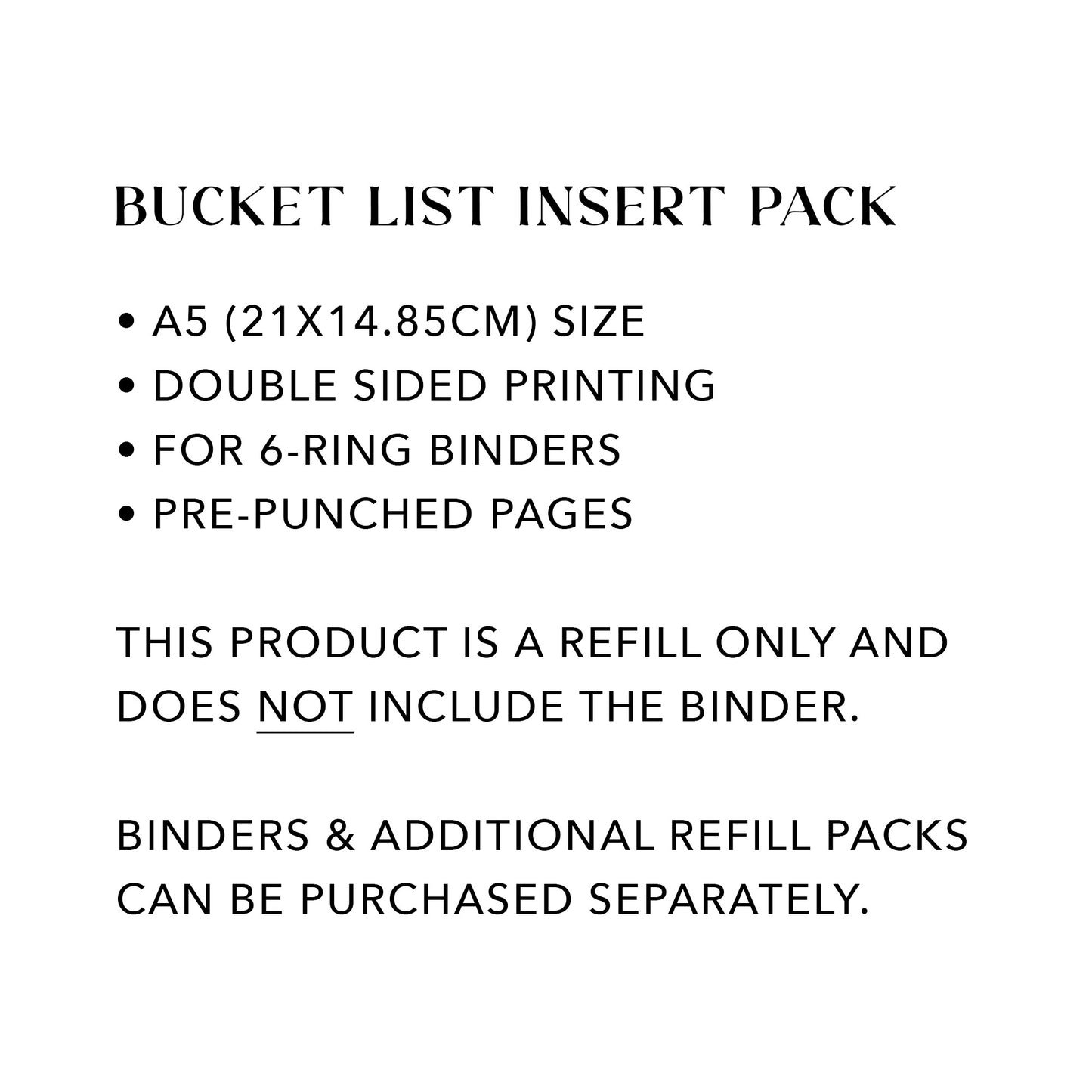 Been/Bucket List & Been Map Ultimate Travel Journal Insert