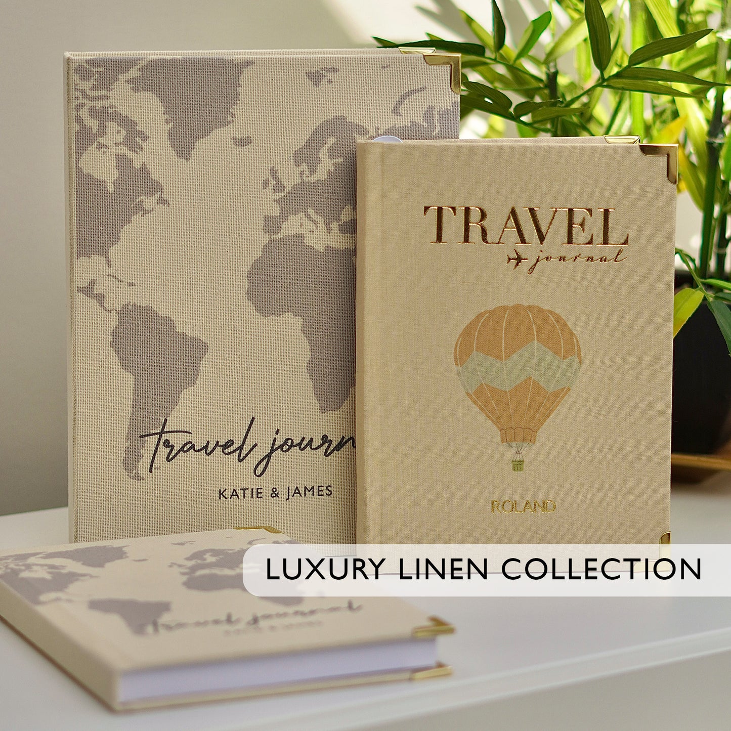 Luxury Hot Air Balloon Personalised Travel Journal