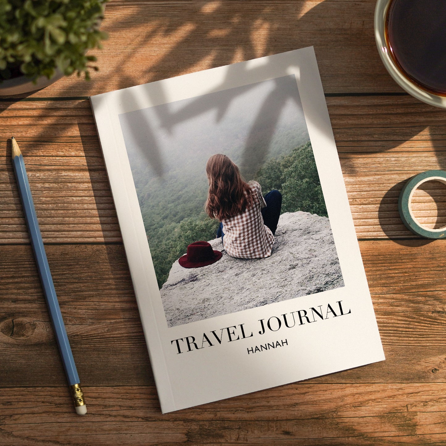 Custom Photo Travel Journal & Notebook