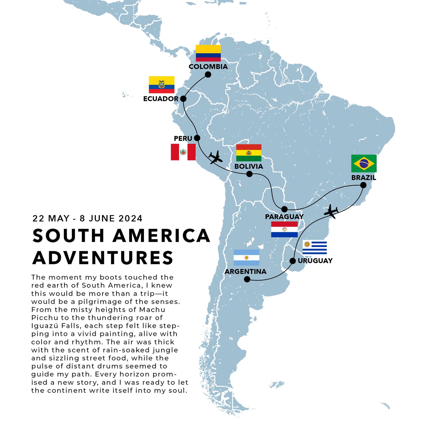 Digital Photo Book Travel Map