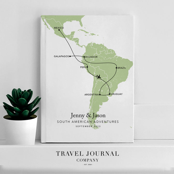 Custom Map Travel Journals Travel Journal Company