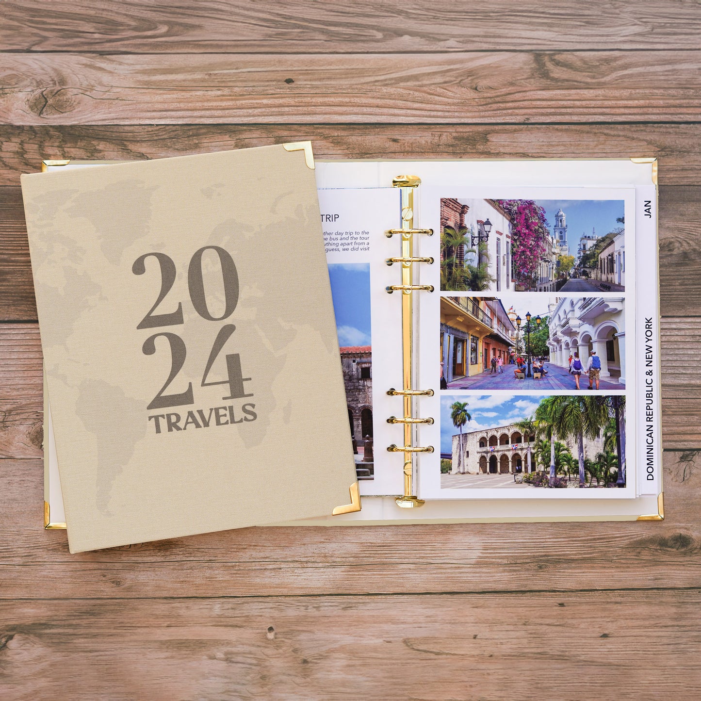 Personalised Photo Book Binder | Yearly Travels