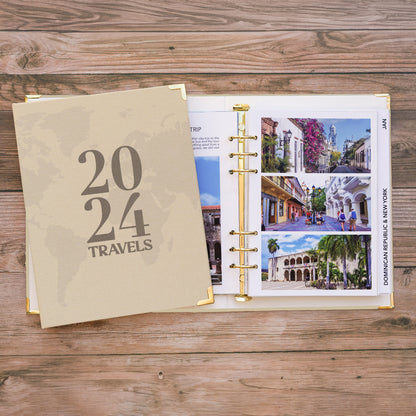 Personalised Photo Book Binder | Yearly Travels