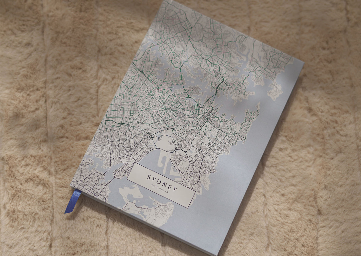 Personalised Edinburgh City Map Travel Journal