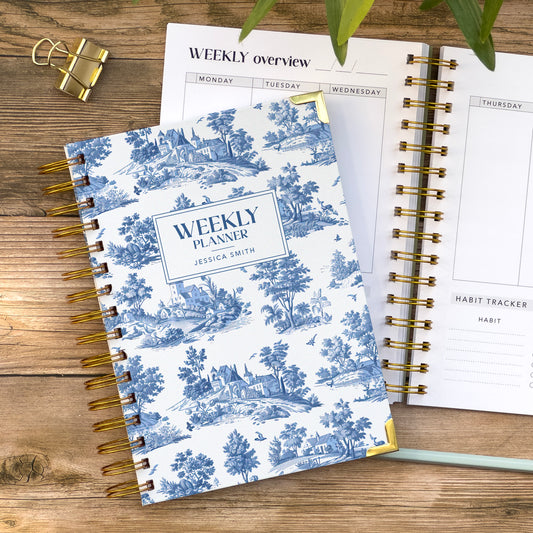 Undated Weekly Planner Diary - Personalised Life organiser