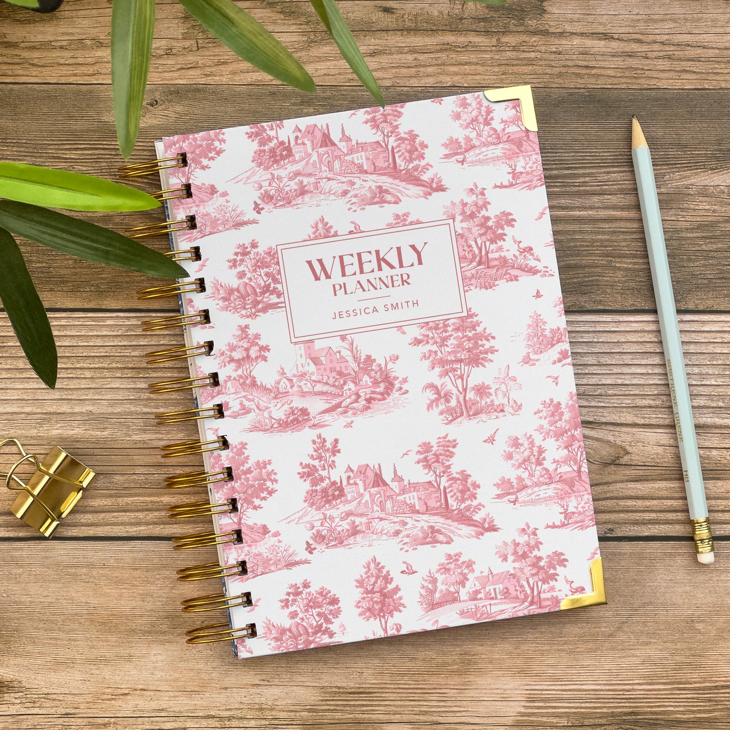 Undated Weekly Planner Diary - Personalised Life organiser