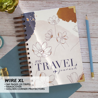 Personalised Deluxe Travel Journal