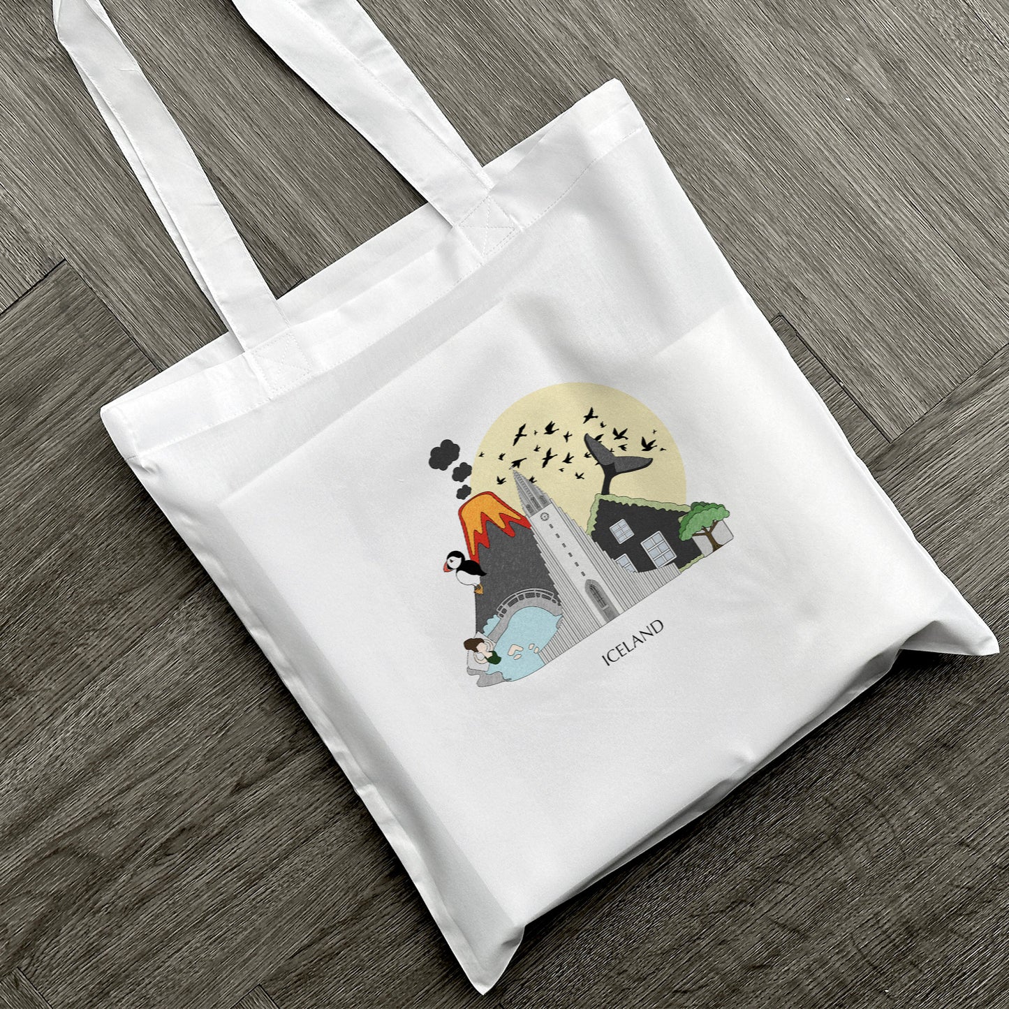 Iceland Personalised Tote Bag