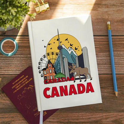 Canada Notebook Illustrated Travel Journal Series