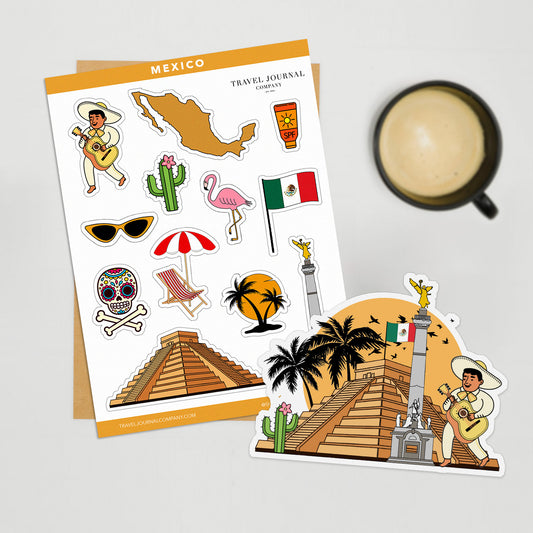 Mexico Travel Stickers