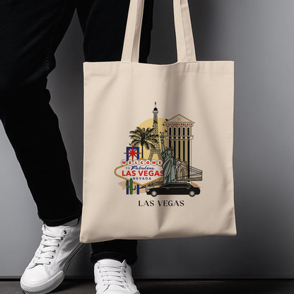 Las Vegas Personalized Tote Bag