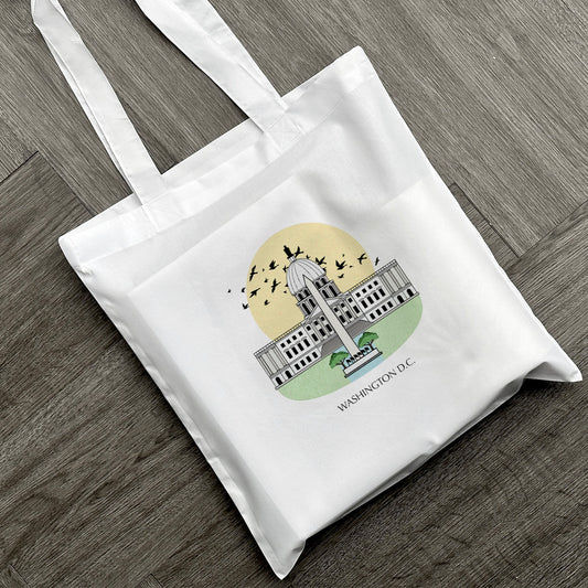 Washington DC Personalised Tote Bag