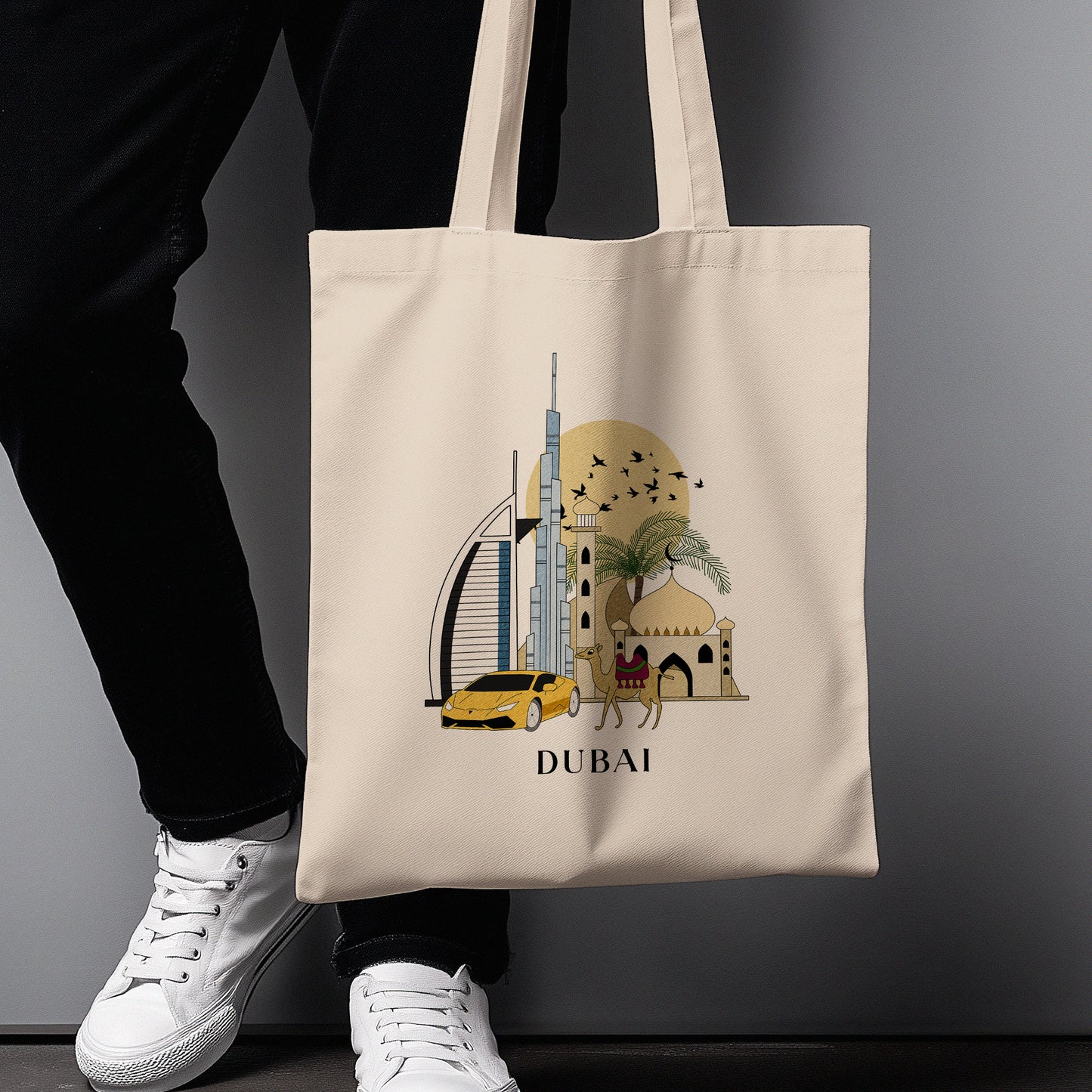 Dubai Personalized Tote Bag