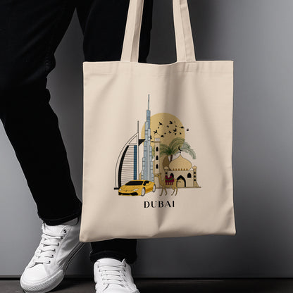 Dubai Personalized Tote Bag