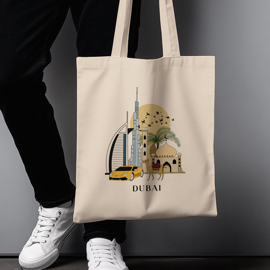 Dubai Personalized Tote Bag