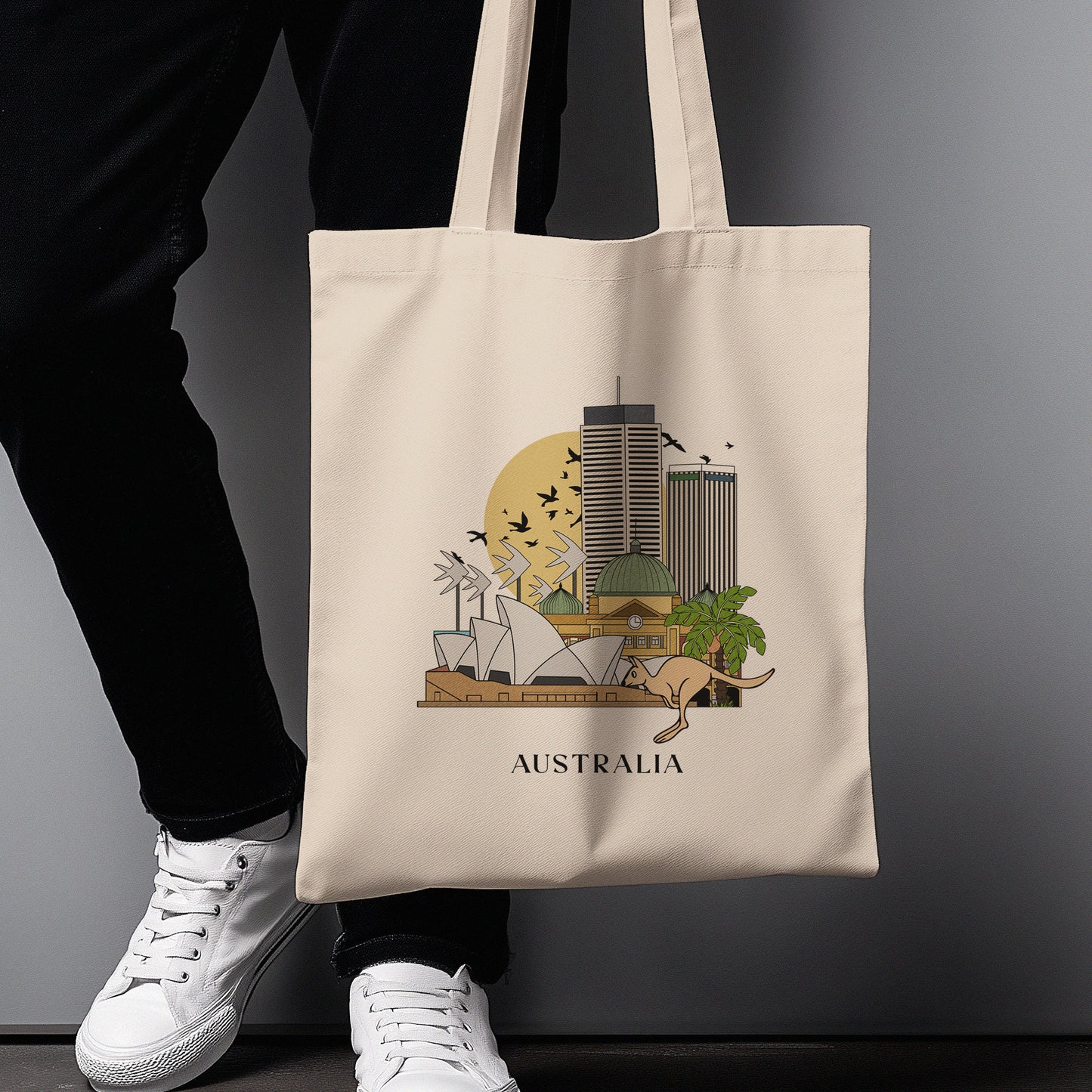 Australia Personalized Tote Bag