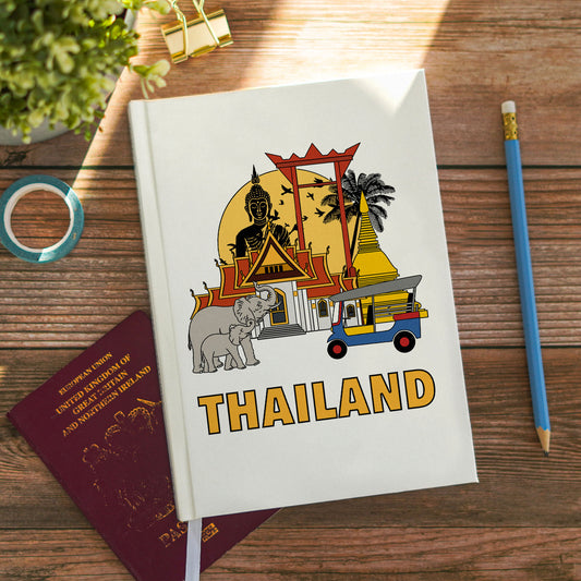 Thailand Notebook Illustrated Travel Journal Series