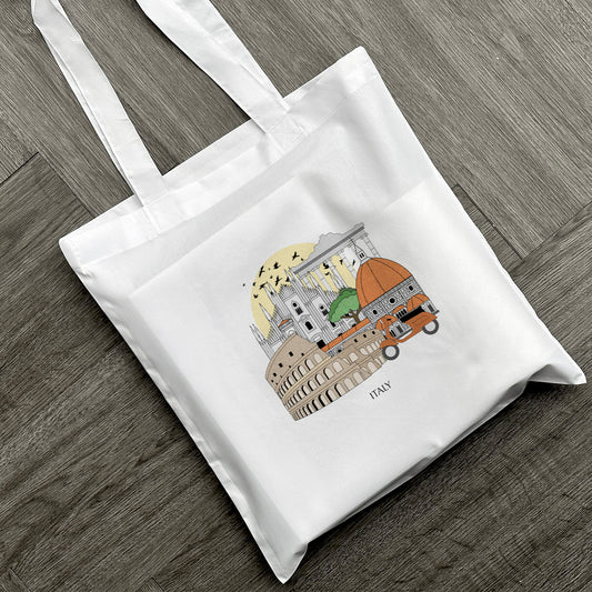 Italy Personalised Tote Bag