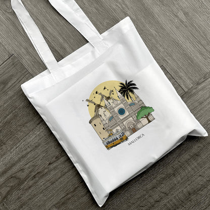 Palma de Mallorca Personalised Tote Bag