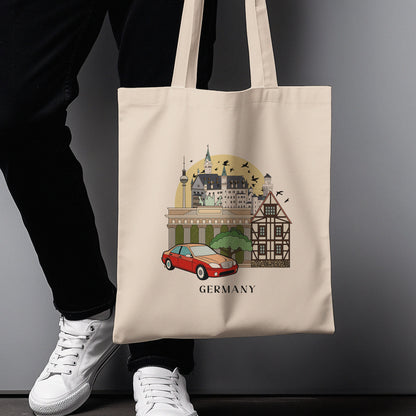 Germany Personalized Tote Bag