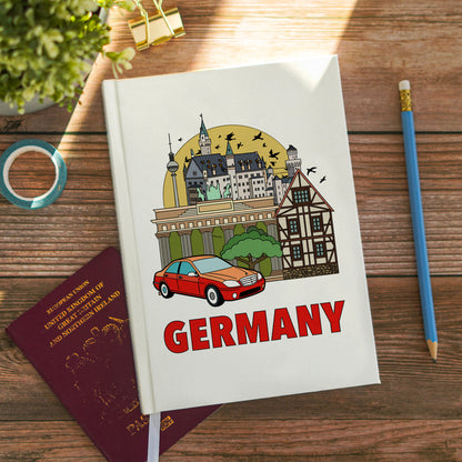 Germany Notebook Illustrated Travel Journal Series