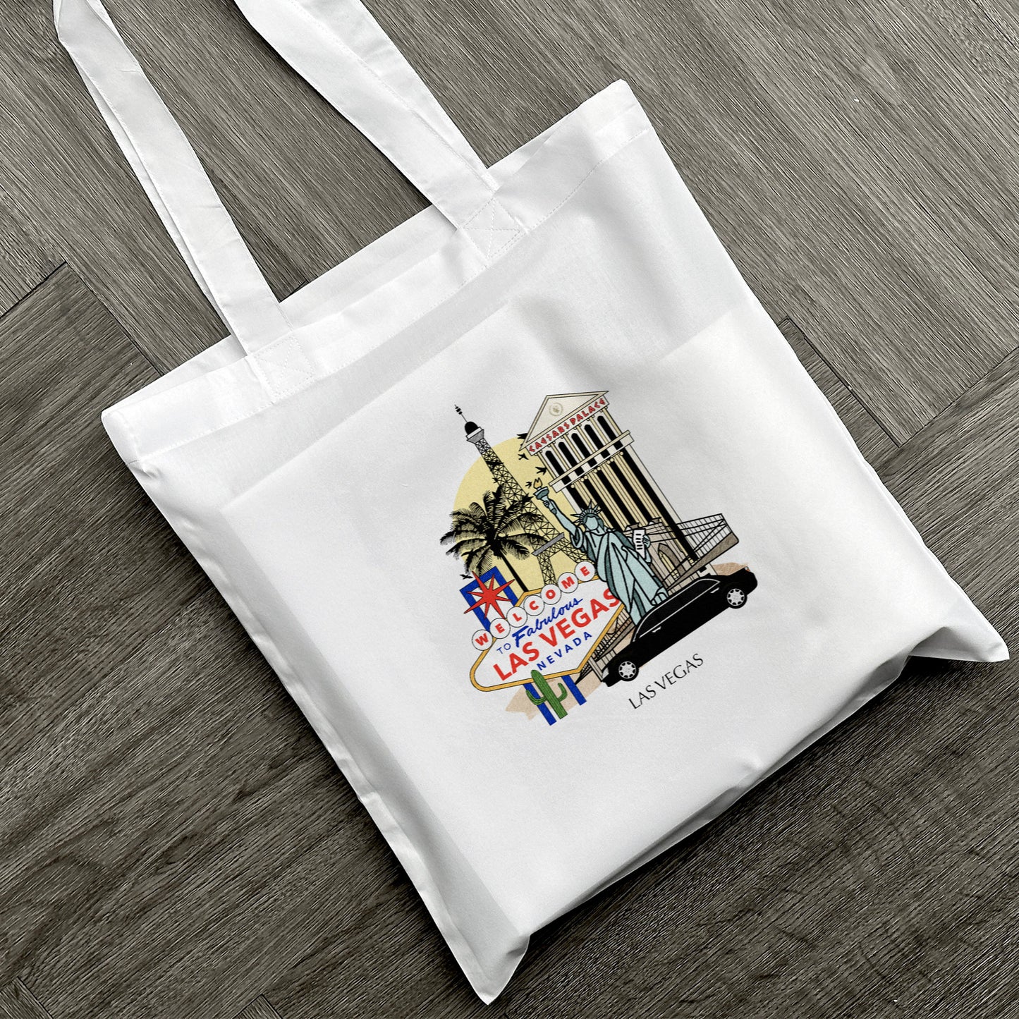 Las Vegas Personalised Tote Bag