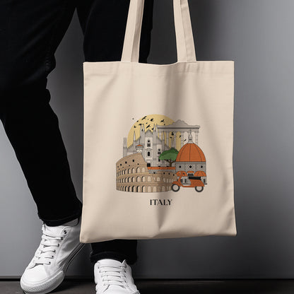 Italy Personalized Tote Bag