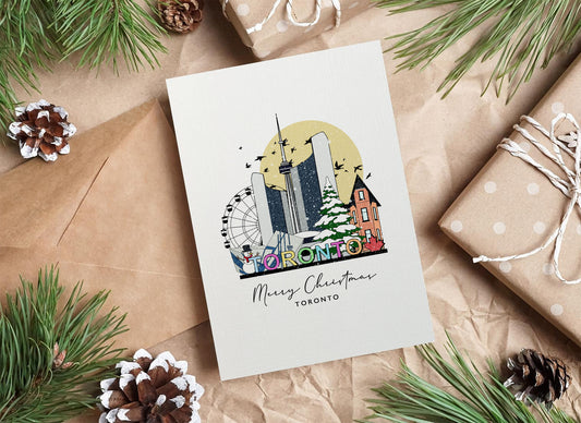 Toronto Personalised Christmas/Holiday Greeting Card