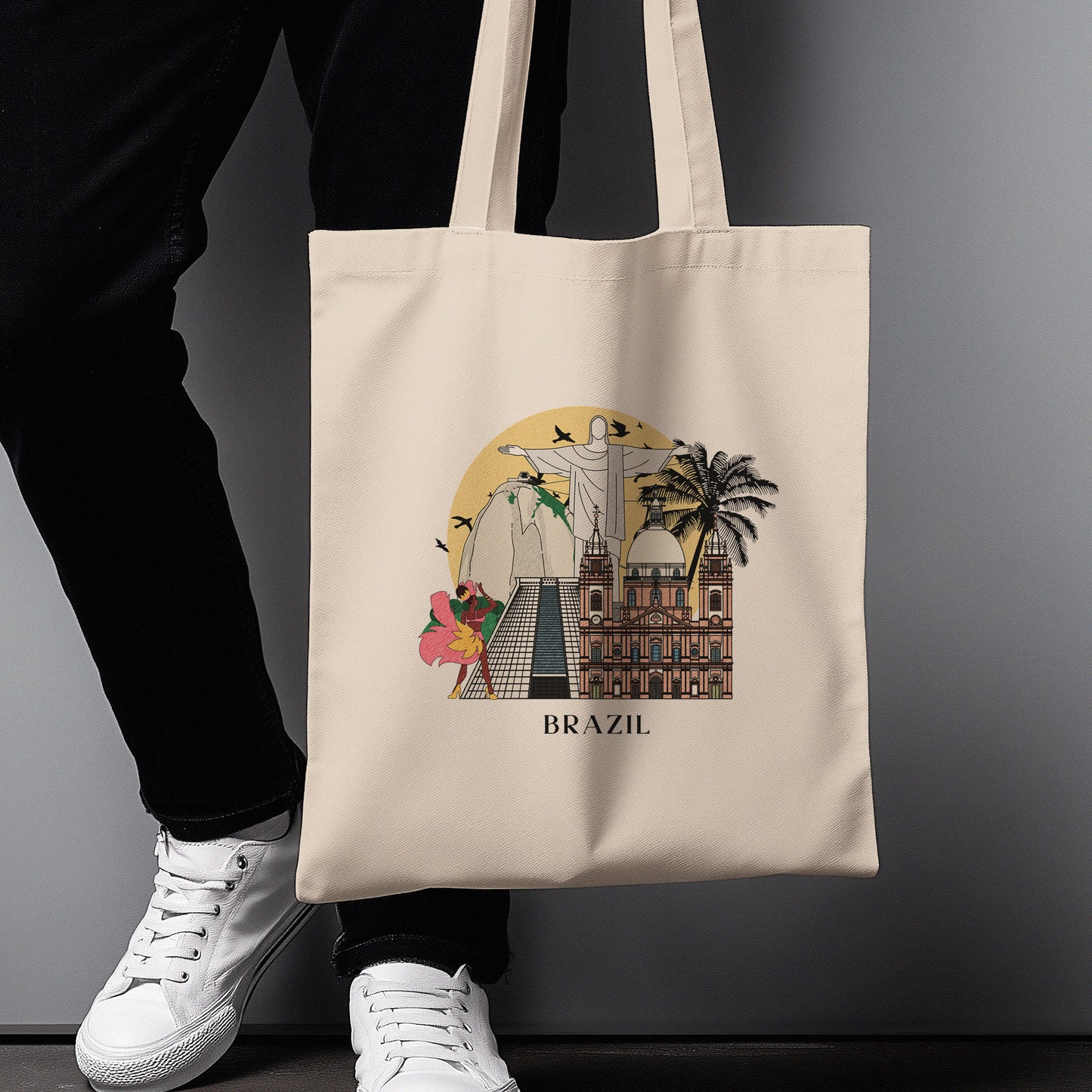 Brazil Personalized Tote Bag