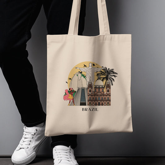 Brazil Personalized Tote Bag